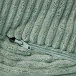 PLUSH NEST PLUSH NEST Dětské křesílko Huggy Bear 68 × 45 cm, manšestr, zelené