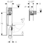 GEBERIT Kombifix pro WC, 110.000.00.1