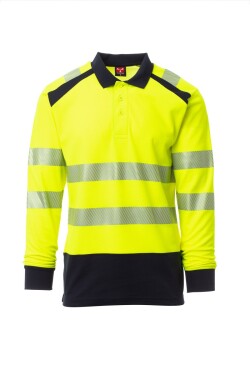 Pracovní polokošile Payper ROAD WINTER Barva: Reflexní žlutá, Velikost: 5XL (S00729P118010145XL)