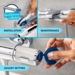 GROHE - Precision Feel Sprchový set s termostatem, 3 proudy, chrom 34791001