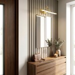 Koupelnové nástěnné LED svítidlo SWE019-1W Gold OSW-20118