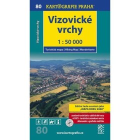 1: 50T (80)-Vizovické vrchy (turistická mapa)