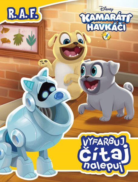 Kamaráti havkáči - Vyfarbuj, čítaj si, nalepuj - Kolektiv