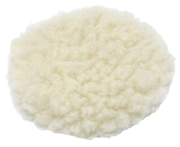 EXTOL CRAFT 10624 Kotouč leštící, 125mm, ovčí rouno, suchý zip