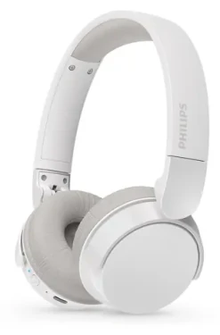 Philips TAH3209WT/00 bílá / Bezdrátová sluchátka / Na uši / Bluetooth 5.3 / výdrž 25 h (TAH3209WT/00)