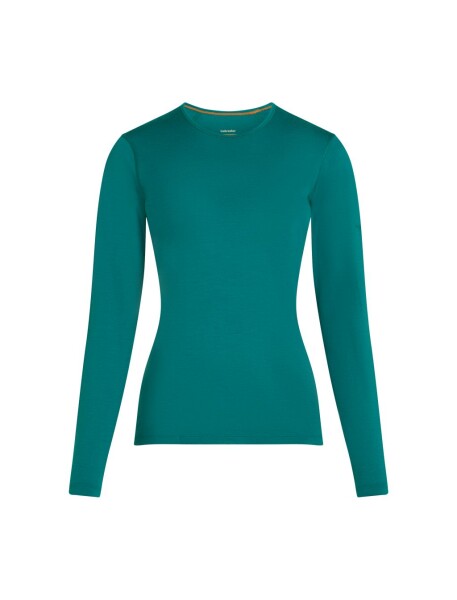 ICEBREAKER Wmns 200 Oasis LS Crewe, Tidal Teal velikost: L