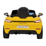 Mamido Elektrické autíčko Porsche Spyder RS 718 MP4 žluté