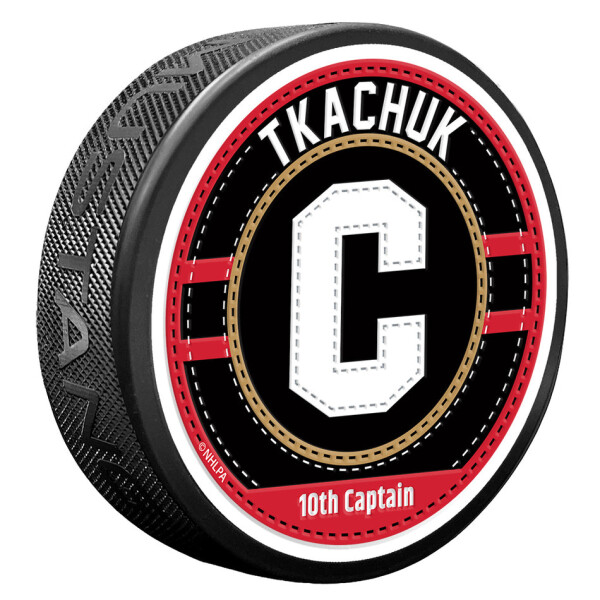 Mustang Puk Ottawa Senators NHL Captain Jersey Stitch