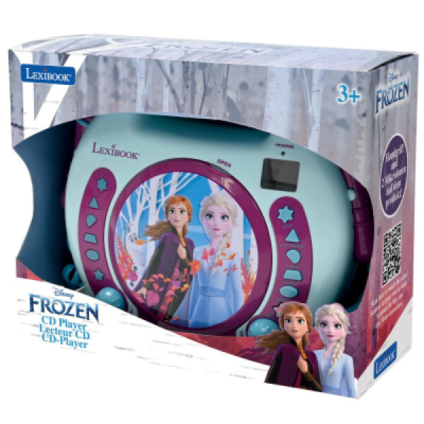 Lexibook CD přehrávač Frozen se 2 mikrofony