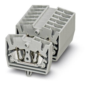 Phoenix Contact 3244164 průchodková svorka 5.2 mm pružinová svorka šedá 50 ks