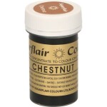 Gelová barva chestnut kaštanová 25g - Sugarflair