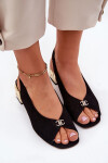 Sandály na podpatku model 212577 Step in style 38