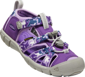 Dětské sandály Keen SEACAMP II CNX CHILDREN camo/tillandsia purple Velikost: 31