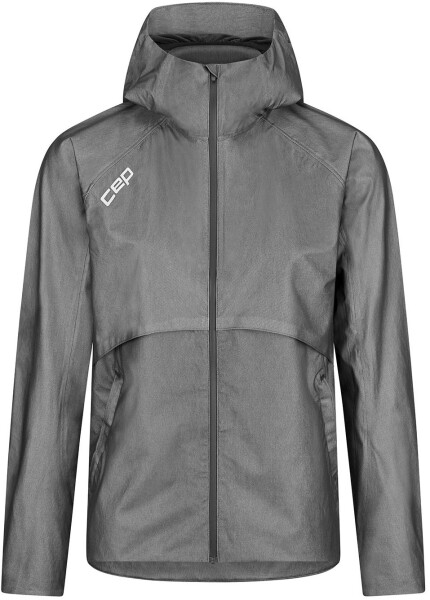 Běžecké tričko s dlouhým rukávem black - CEP dámská běžecká bunda PRO 3L - grey Velikost textilu: S