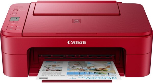 Canon PIXMA TS3352 červená / barevná inkoustová multifunkce / A4 / 4800 x 1200 / USB / Wi-Fi (3771C046)