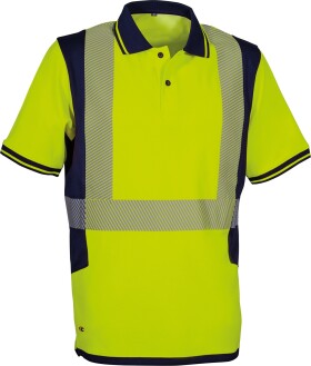 Reflexní pracovní tričko COFRA TILCARA Barva: Žlutá, Velikost: 2XL (V651-0-03_Z_6)