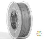 PET-G filament silver 1,75 mm Print With Smile 1 kg