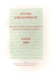 Studie o rukopisech 39