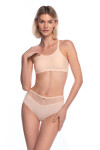 DÁMSKÉ MIDI KALHOTKY L-VIS1562MD BLACK-BEIGE XXXXL