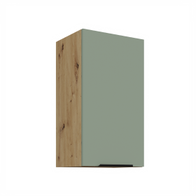 Horní skříňka Aria 40 G-72 1F Barva korpusu: Dub artisan, Barva dvířek: SA - Aquamarine AFM