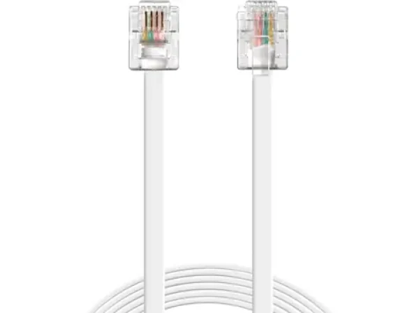 Sandberg telefonní kabel RJ11 RJ11 1.8m bílá (500-60)