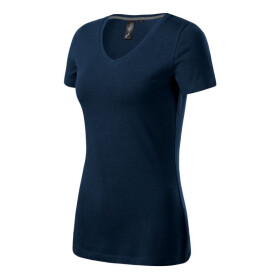 Malfini Action Tričko s výstřihem do V W MLI-70102 navy blue m