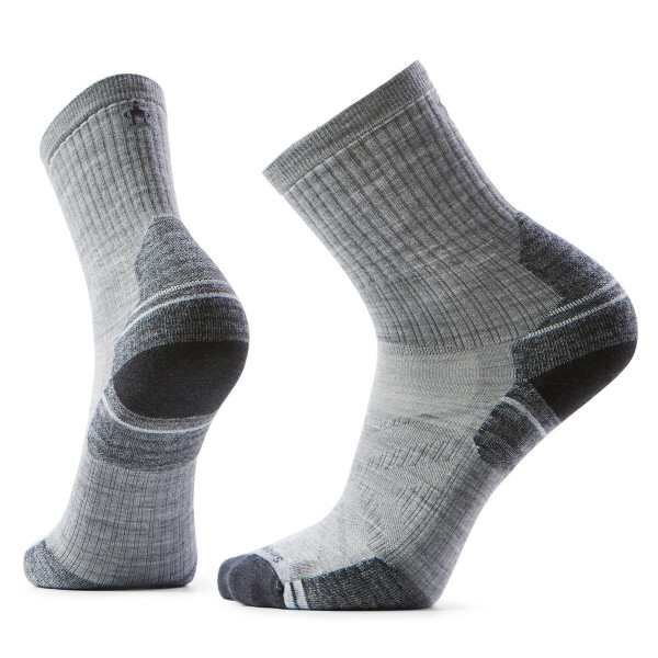 SMARTWOOL Hike Targeted Cushion Mid Crew Socks, Light Gray (vzorek) velikost: L