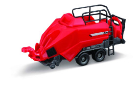 Bburago 10cm Farm tractor Gift Set - Massey Ferguson 8740S with 3 trailers
