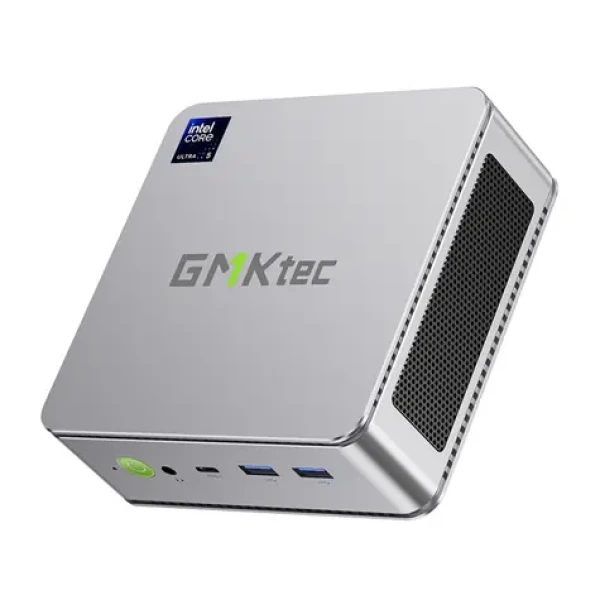 GMKtec K9 stříbrná / Intel Core Ultra 5 125H / 32GB / 1TB SSD / Intel Arc / Wi-Fi / BT / LAN / W11P (K9-1)
