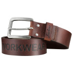 Snickers Workwear Opasek kožený hnědý Velikost: 2XL