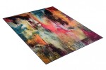 DumDekorace Moderní koberec s abstraktním vzorem 80 x 150 cm CHE1039BBERBER-BROWN_80X150