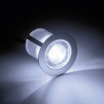 Paulmann 92907 Whirl LED vestavné svítidlo, LED, pevně vestavěné LED, 4.9 W, hliník (kartáčovaný), saténová, sada 3 ks