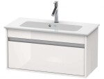 DURAVIT - Ketho Umyvadlová skříňka Compact 41x80x39 cm, 1 zásuvka, lesklá bílá KT642302222