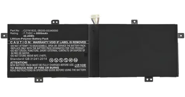 CoreParts Náhradní baterie Asus / Baterie pro notebook / BX431 / K431 / S431 / UX431 / S4500 / U4500 (MBXAS-BA0242)
