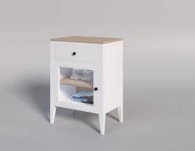 ARTEN (NANO Systems s.r.o.) Buková komoda TALO-KT7 (Bílá)