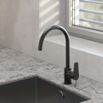 Kielle Dřezová baterie, matná černá 10523104