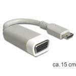 Digitus DisplayPort adapter cable, DP - HDMI type A M/F, 0.15m,w/interlock, DP 1.1a compatible, CE, bl