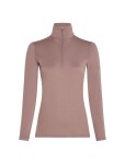Dámské merino tričko s dlouhým rukávem ICEBREAKER Wmns 200 Oasis LS Half Zip, Summit velikost: XS