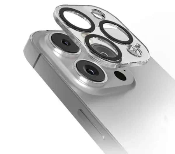 SBS Ochranný kryt objektivu černý / Kryt / pro iPhone 15 Pro/15 Pro Max