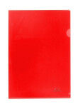 Concorde Zakládací obal A4 "L" 180 mic, sada 10 ks, hladká, červená