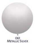 Obří balónek stříbrný belbal Obří balónek stříbrný belbal