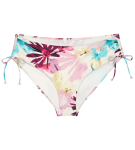 Dámské plavkové kalhotky Summer Fleur Midi X - TRIUMPH kombinace temně růžové (M020) 0042
