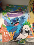 Jiri Models Jiri Models, 4229-5, omalovánky se samolepkami, Lilo & Stitch