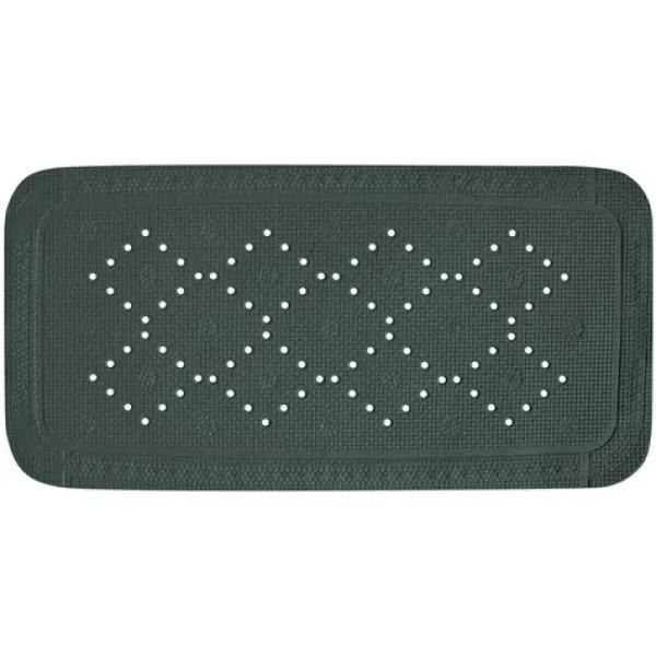 Spirella ALASKA protiskluzová podložka do vany tmavě zelená / PVC / 71 x 36 cm