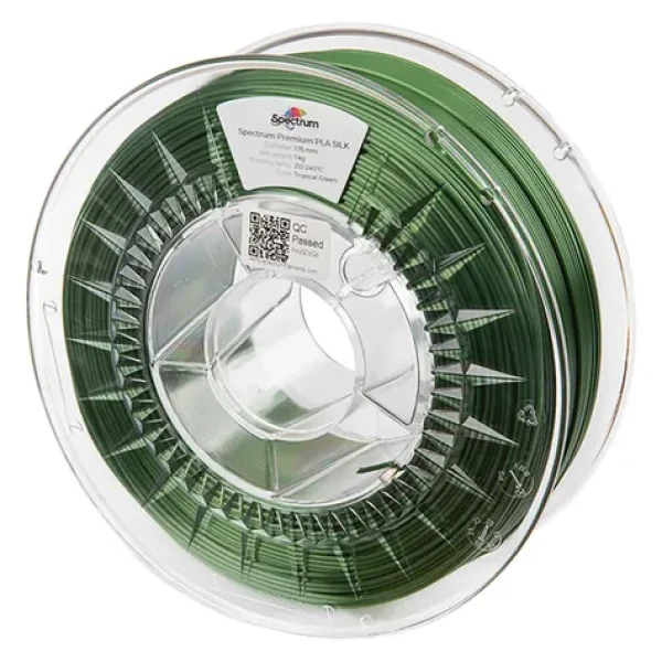 Spectrum 80266 3D filament PLA Silk tropical green | 1.75mm | 1000g (80266)