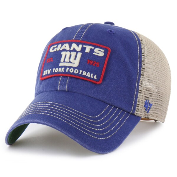 47 Brand Pánská kšiltovka New York Giants NFL Wabash 47 Clean Up
