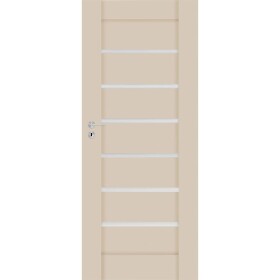 Interiérové dveře Prestige PU 02 80L béžový kašmír