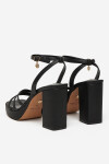 Sandály NINE WEST TS6197-01 Syntetický materiál