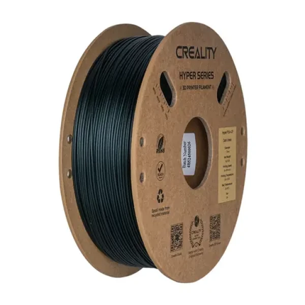 Creality Filament Hyper PLA-CF zelená / struna pro 3D tiskárnu / PLA / 1.75mm / 1kg (3301060016)