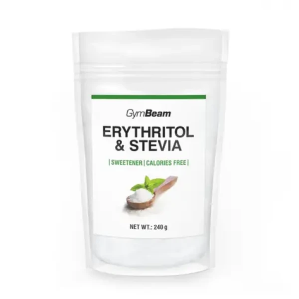 Erythritol Stévie sladidlo - GymBeam (240 g) (79882-1-240g)